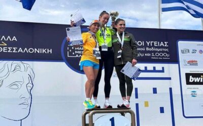Στο βάθρο των 10χλμ στη Θεσσαλονίκη η Ελίνα Σοφοκλέους