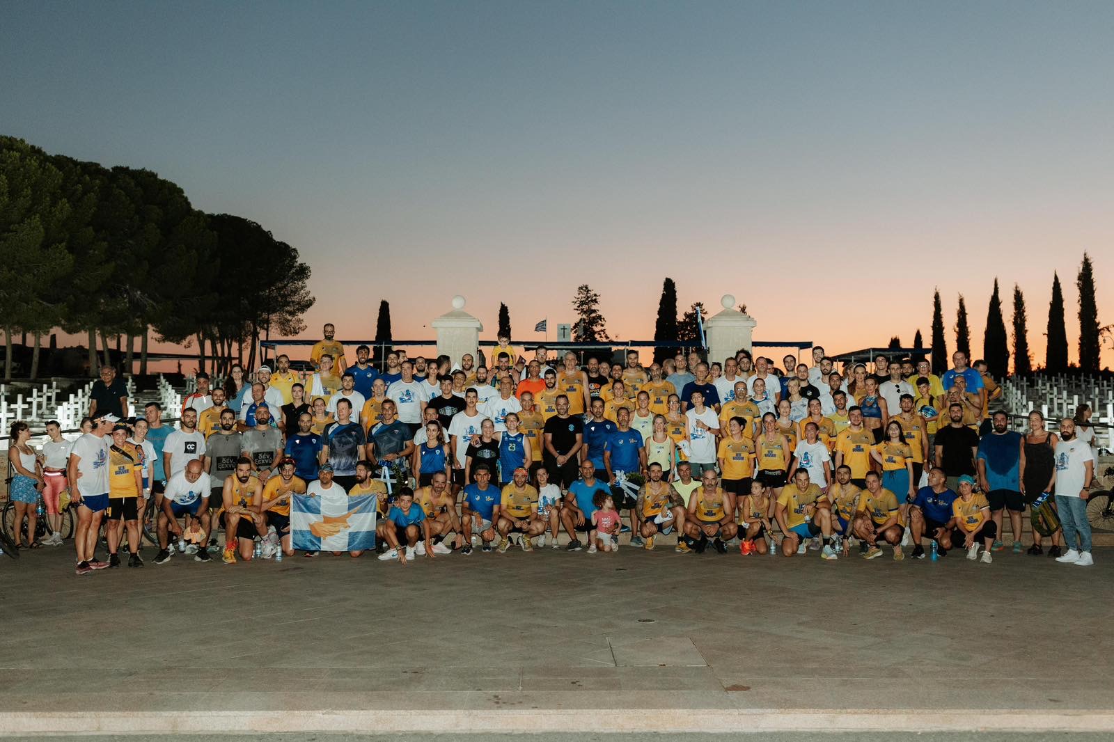 APOEL Runners at an event